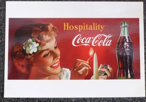 2361-6 € 0,50  coca cola briefkaart 10x15 cm